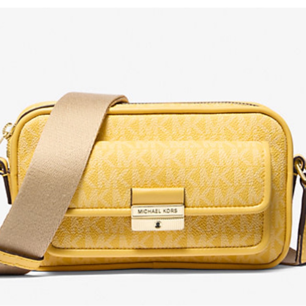 Michael Kors Yellow Crossbody Bag